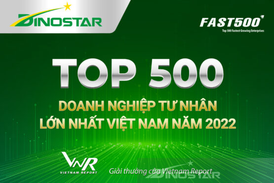 DINOSTAR ALUMINUM ASSOCIATES TOP 500 BIGGEST PRIVATE ENTERPRISE IN VIETNAM 2022