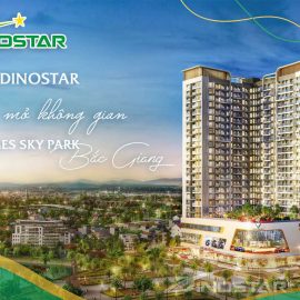 Nhôm Dinostar đưa thiên nhiên gõ cửa Vinhomes Sky Park Bắc Giang